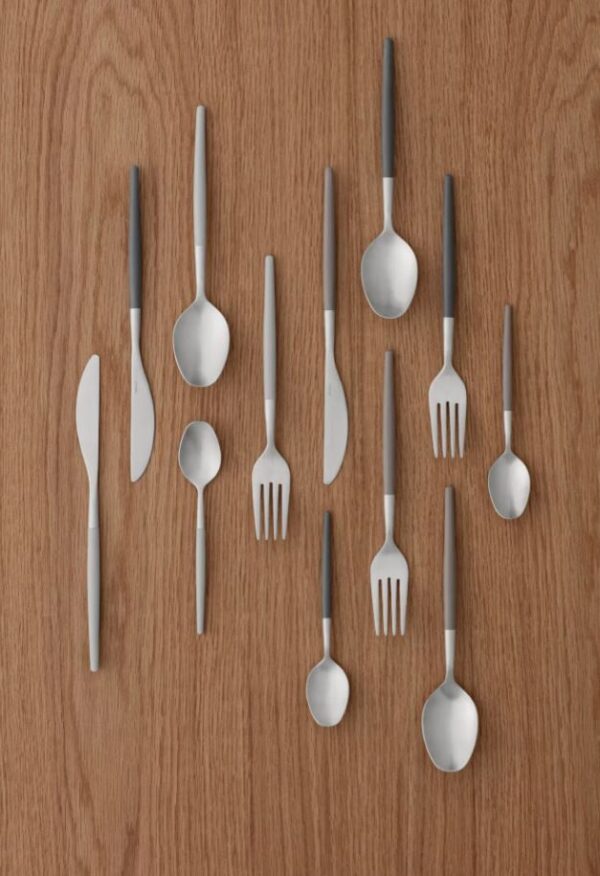 MAXIME - Set of 4 Espresso Spoons - Mounring Dove - Image 2