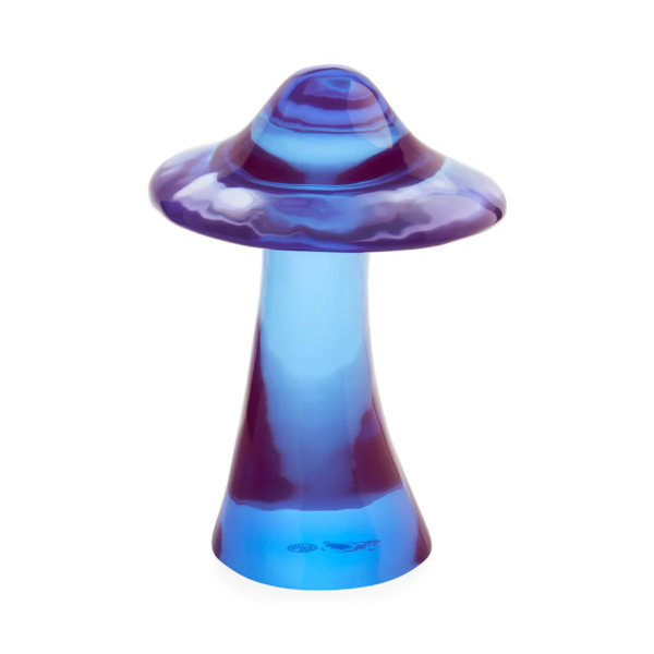 Acrylic Mushroom Objet - Purple