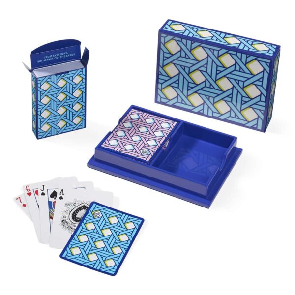 BASKETWEAVE Lacquer Card Set
