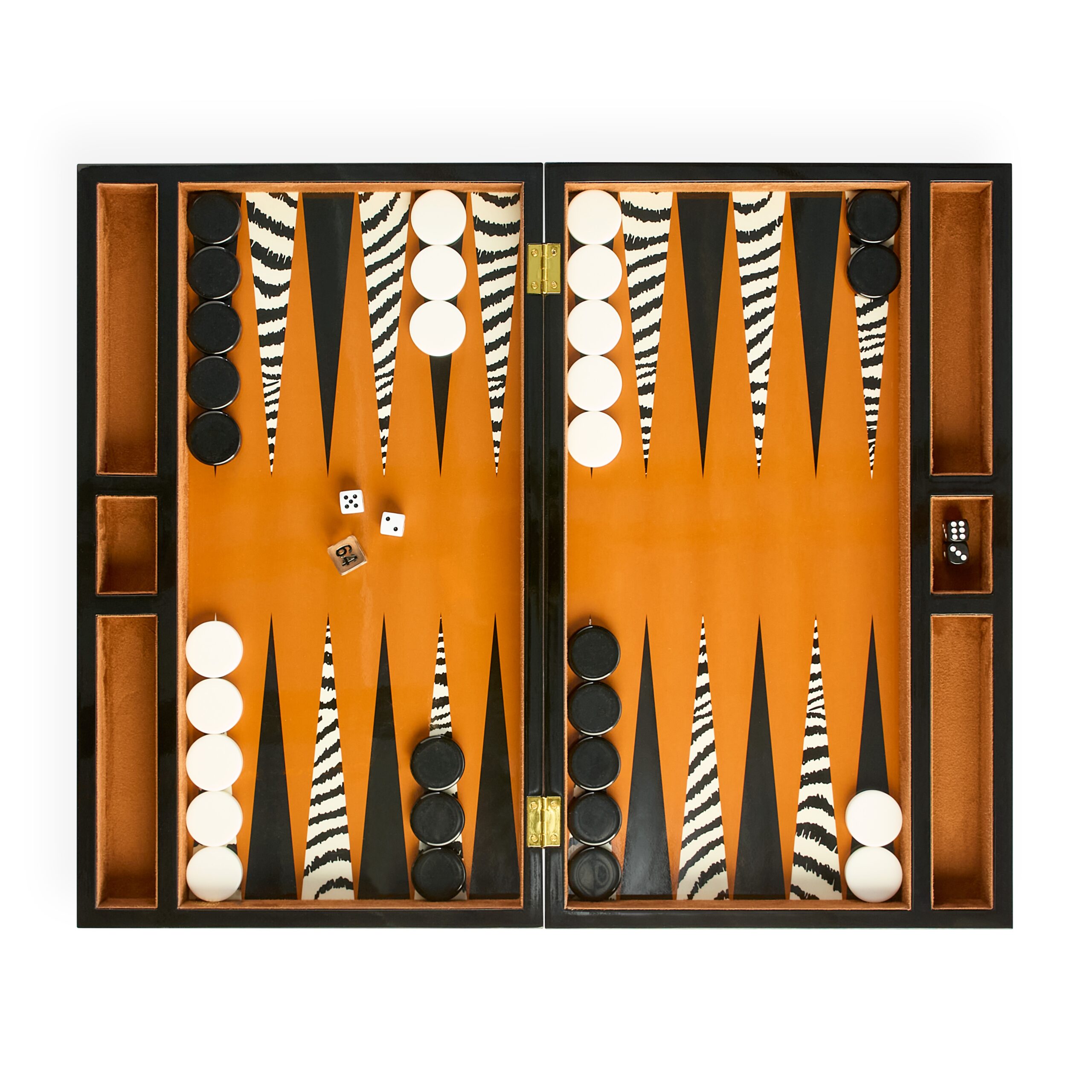 ZEBRA Backgammon Set