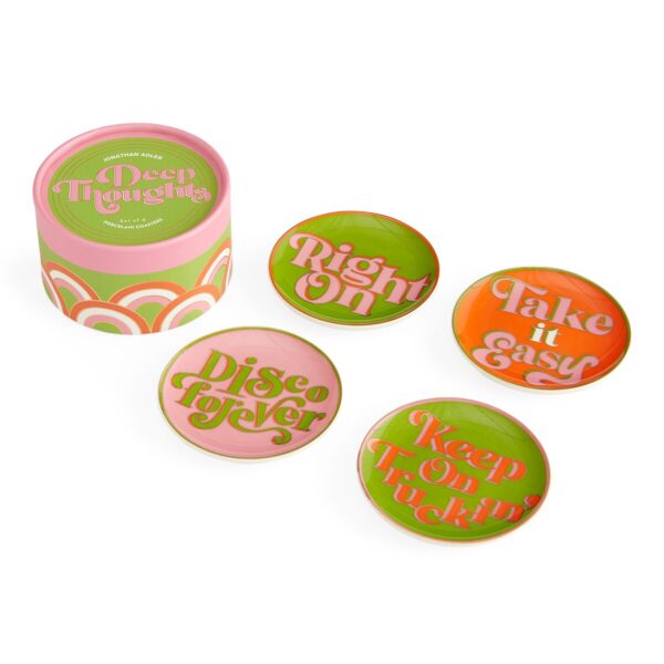 DEEP THOUGHTS Coaster Set