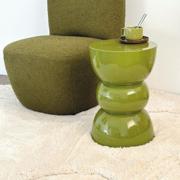 TITOU Stool/Side Table - Kaki - Image 2