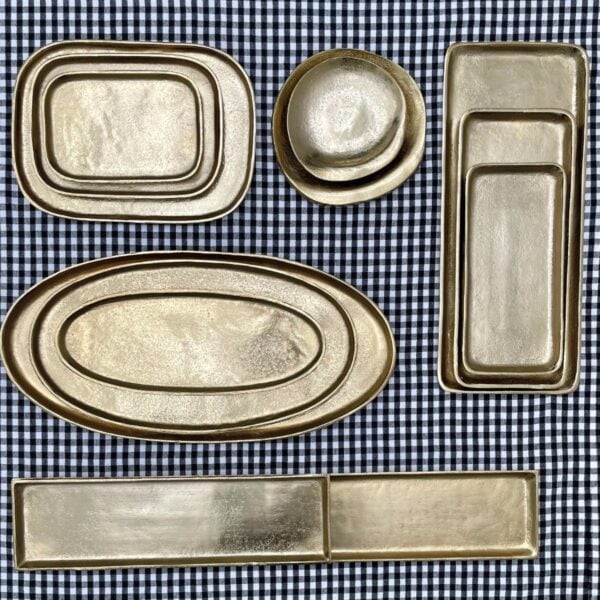 JULIETTE Platea Rectangle Gold - Image 2