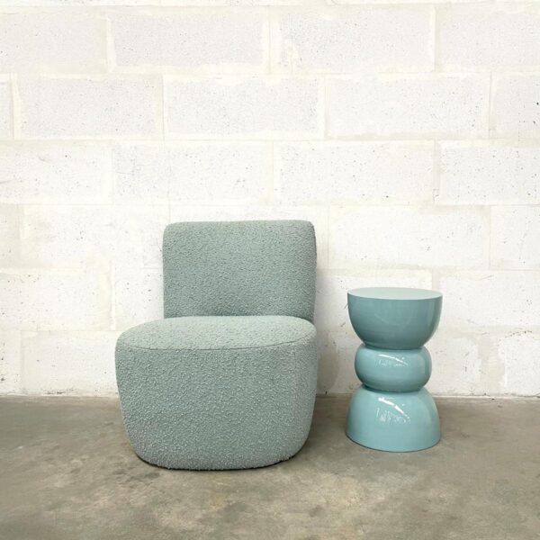 TITOU Stool/Side Table - Ice Blue - Image 2