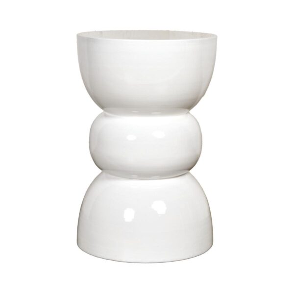 TITOU Stool/Side Table - Blanc