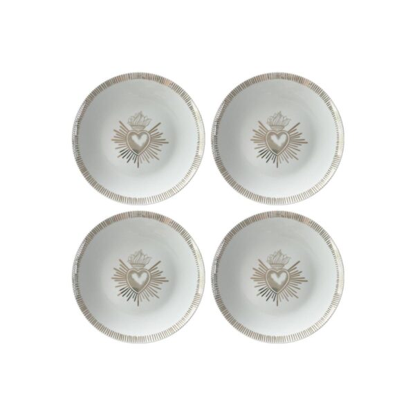 EX-VOTO Gold Dinner and Dessert - Set of 8 - Image 2
