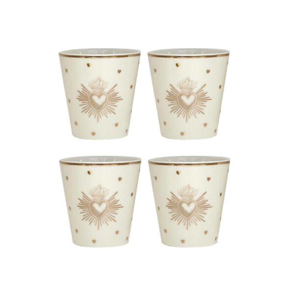 EX-VOTO Gold Gobelets - Set of 4
