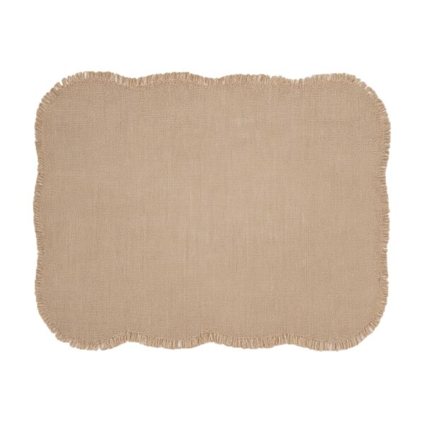 JUTE Sous Plats Rectangle - Naturel